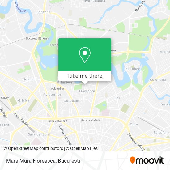 Mara Mura Floreasca map