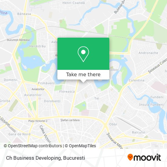 Ch Business Developing map