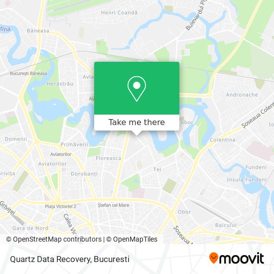 Quartz Data Recovery map