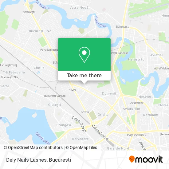 Dely Nails Lashes map