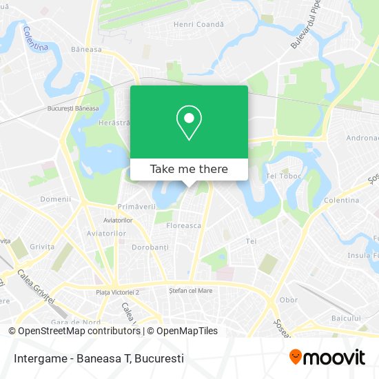 Intergame - Baneasa T map