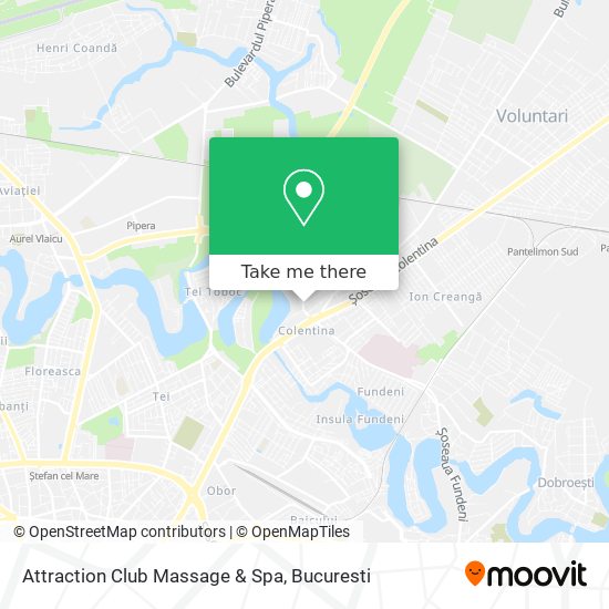 Attraction Club Massage & Spa map