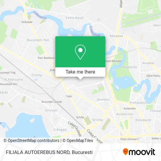 FILIALA AUTOEREBUS NORD map