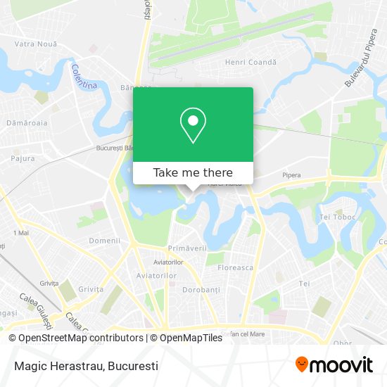 Magic Herastrau map