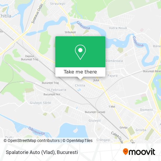 Spalatorie Auto (Vlad) map