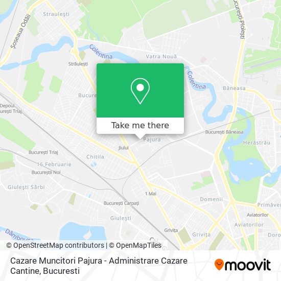 Cazare Muncitori Pajura - Administrare Cazare Cantine map