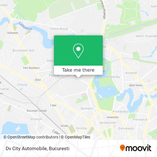Dv City Automobile map