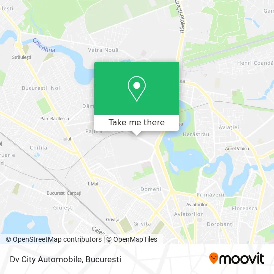 Dv City Automobile map