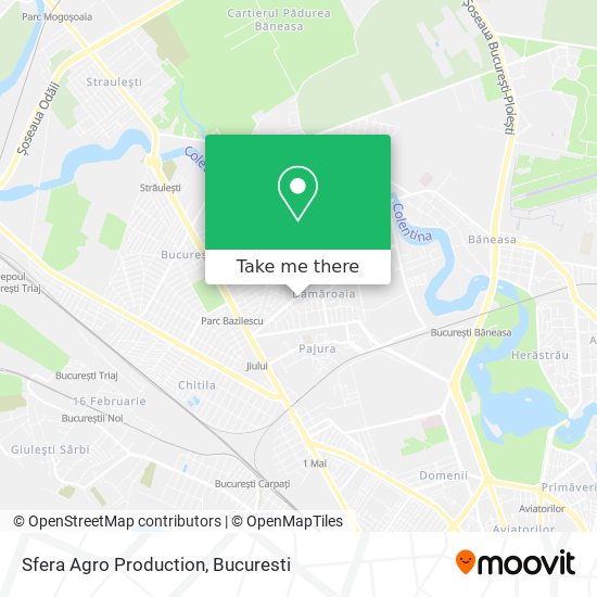 Sfera Agro Production map