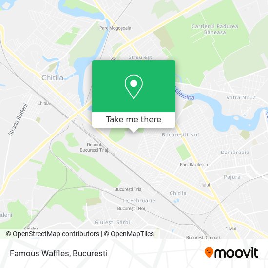 Famous Waffles map