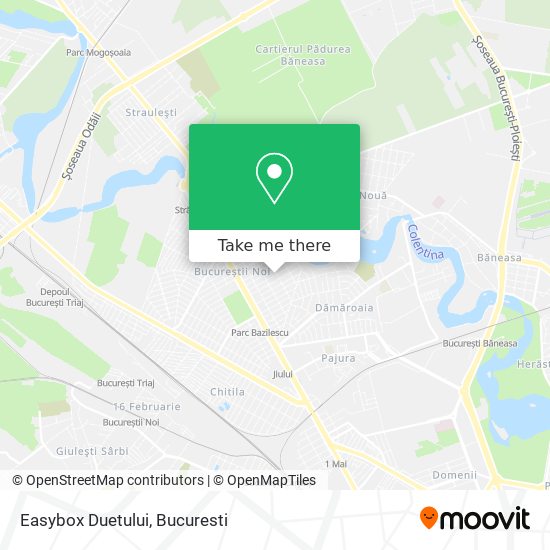 Easybox Duetului map