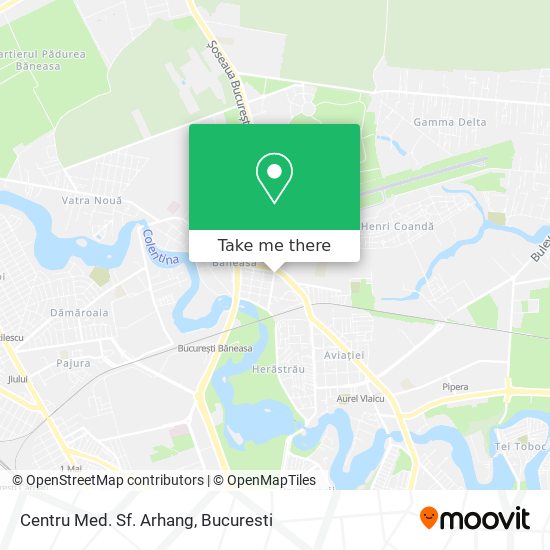Centru Med. Sf. Arhang map