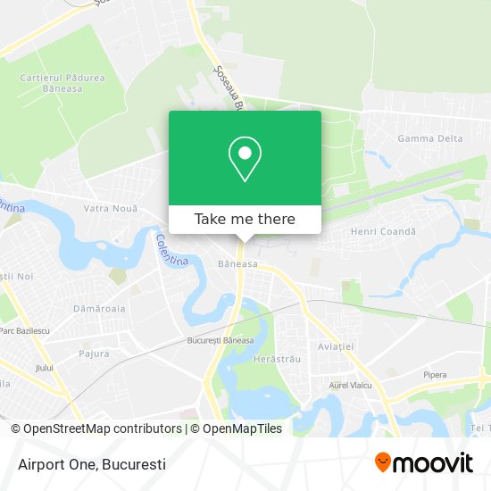 Airport One map