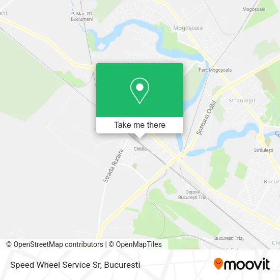 Speed Wheel Service Sr map