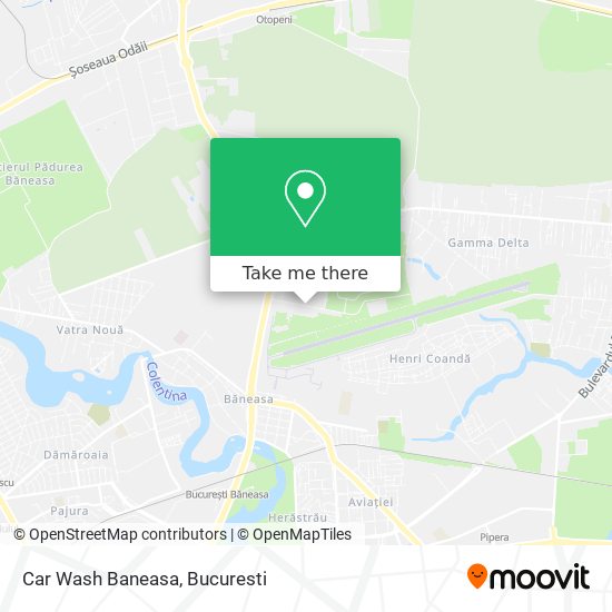 Car Wash Baneasa map