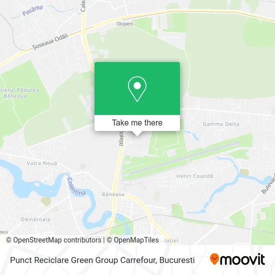 Punct Reciclare Green Group Carrefour map