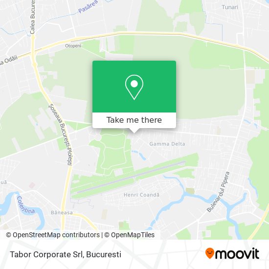 Tabor Corporate Srl map