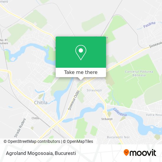 Agroland Mogosoaia map