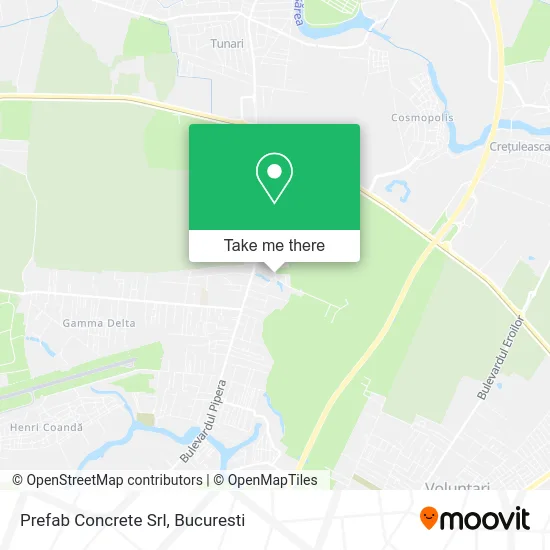 Prefab Concrete Srl map