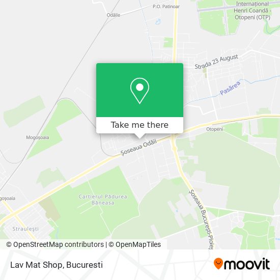 Lav Mat Shop map
