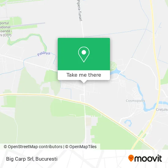 Big Carp Srl map