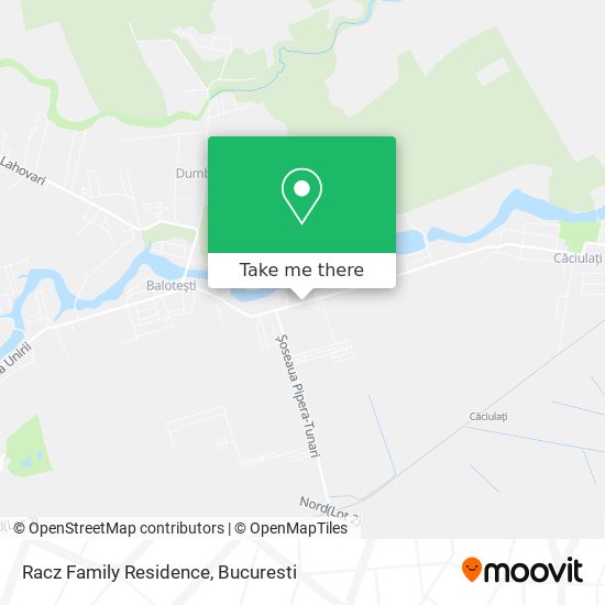 Racz Family Residence map