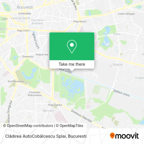 Clădirea AutoCobălcescu Splai map