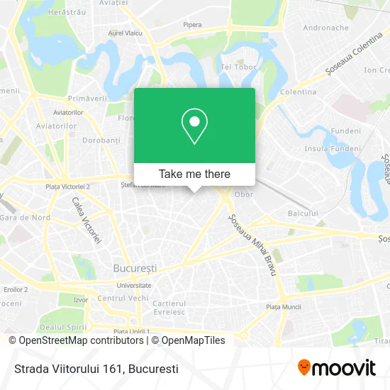 Strada Viitorului 161 map