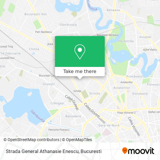 Strada General Athanasie Enescu map
