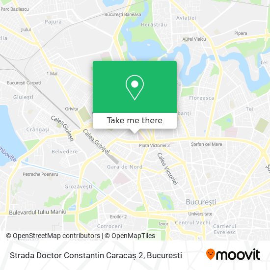 Strada Doctor Constantin Caracaș 2 map
