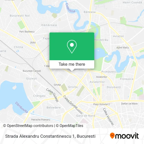 Strada Alexandru Constantinescu 1 map