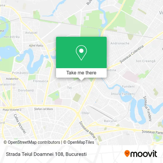 Strada Teiul Doamnei 108 map