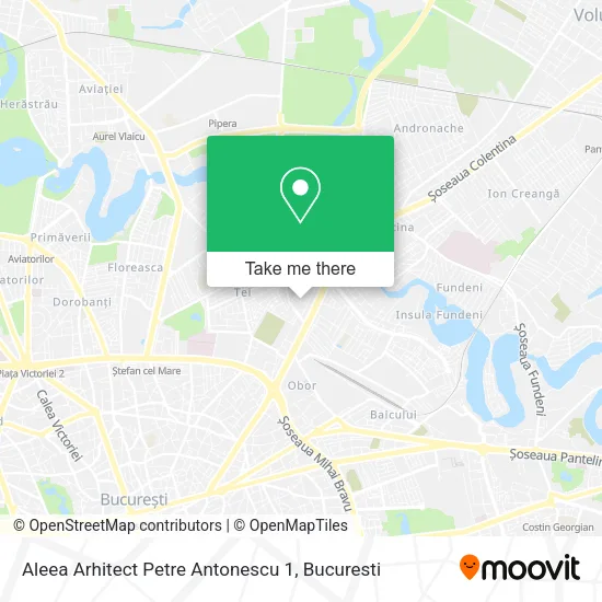 Aleea Arhitect Petre Antonescu 1 map