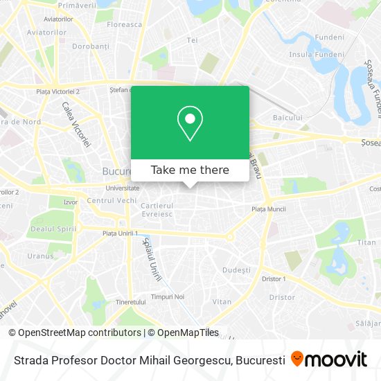 Strada Profesor Doctor Mihail Georgescu map