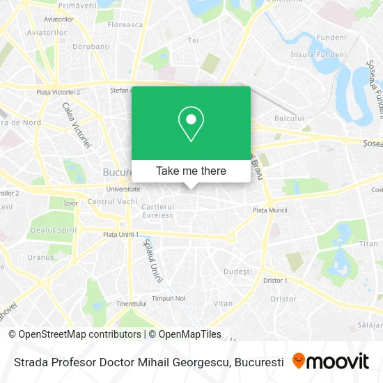 Strada Profesor Doctor Mihail Georgescu map