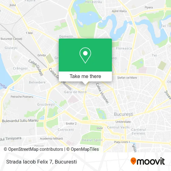 Strada Iacob Felix 7 map