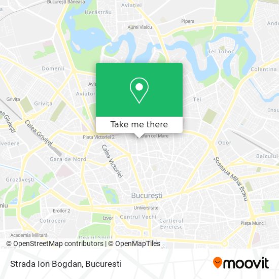 Strada Ion Bogdan map