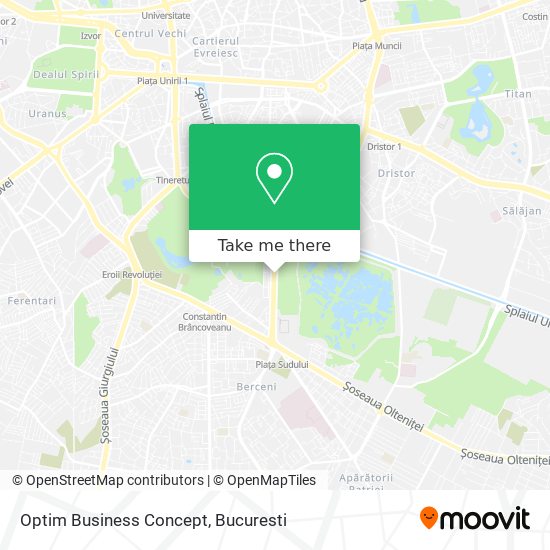 Optim Business Concept map