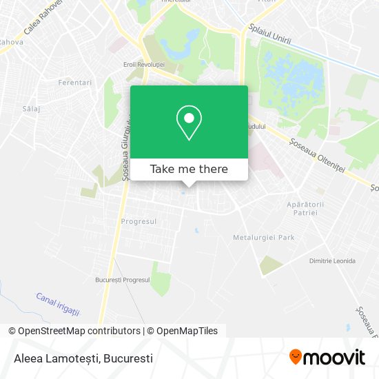 Aleea Lamotești map