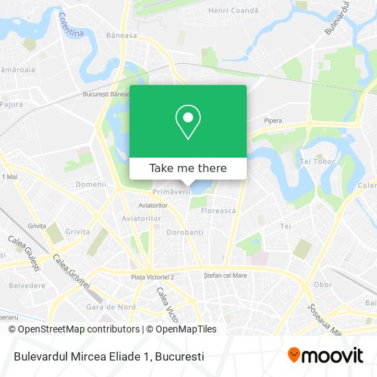 Bulevardul Mircea Eliade 1 map