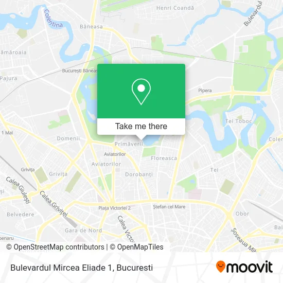Bulevardul Mircea Eliade 1 map