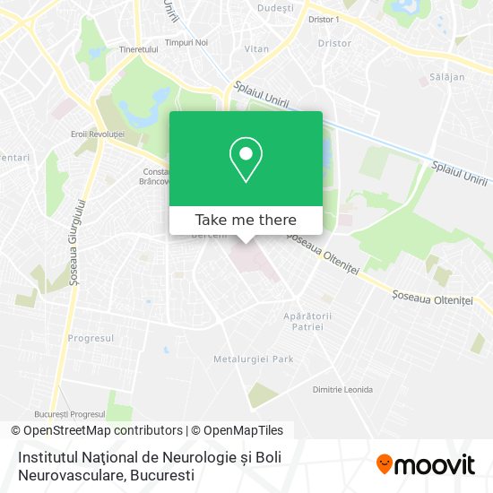 Institutul Naţional de Neurologie și Boli Neurovasculare map