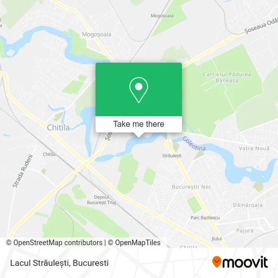 Lacul Străulești map