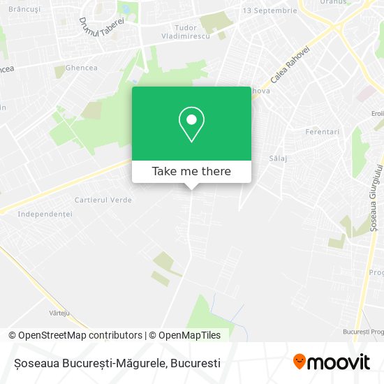 Șoseaua București-Măgurele map