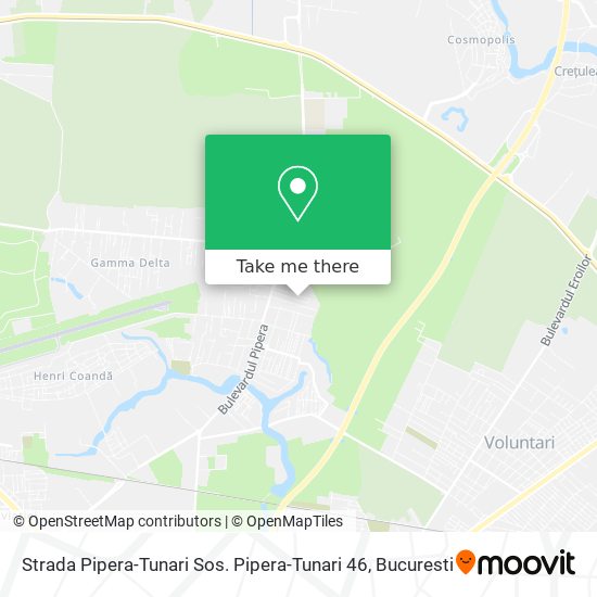 Strada Pipera-Tunari Sos. Pipera-Tunari 46 map