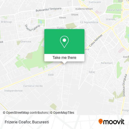 Frizerie Coafor map