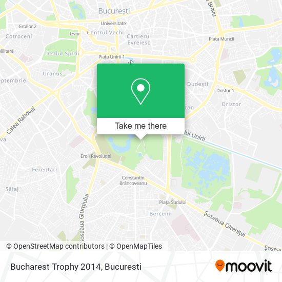 Bucharest Trophy 2014 map
