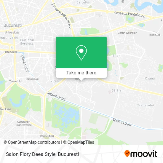 Salon Flory Deea Style map