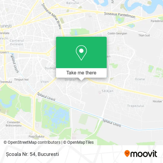 Școala Nr. 54 map