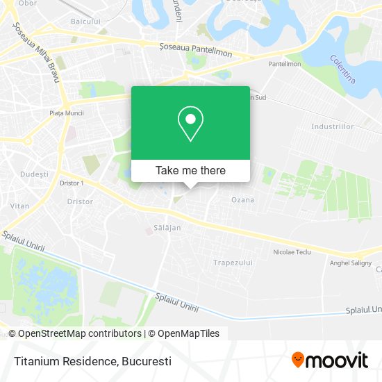 Titanium Residence map
